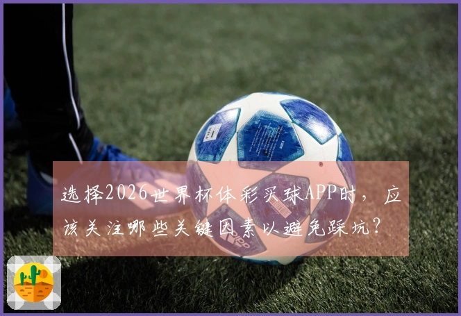 选择2026世界杯体彩买球APP时，应该关注哪些关键因素以避免踩坑？