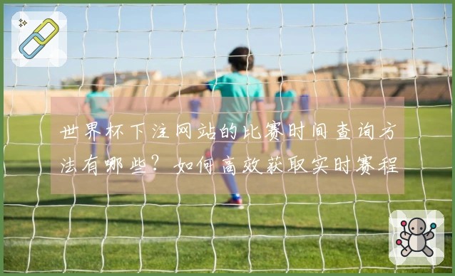 世界杯下注网站的比赛时间查询方法有哪些？如何高效获取实时赛程？